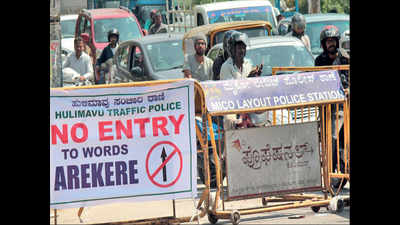 Arekere Gate, Tumakuru Road, South End the worst junctions