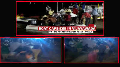 Andhra Pradesh: Boat capsizes in Vijayawada, many feared dead
