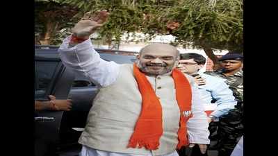 Amit Shah to workers: Work hard and win two-thirds of 182 seats