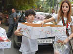 Sussanne Khan with sons​ Hridhaan Roshan and Hrehaan Roshan