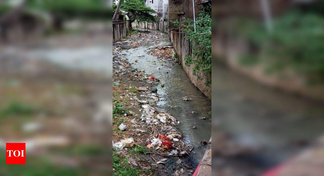 Another filthy drain - Times of India