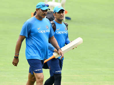 Look at your career before commenting on Dhoni: Shastri