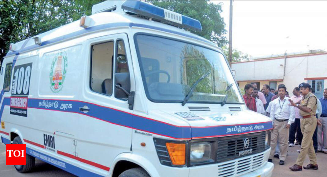 25,000 Tamil Nadu kids born in 108 ambulances over 9 years Chennai