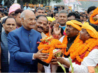 Jharkhand progressing fast, says Ram Nath Kovind