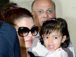 Aishwarya with Aaradhya