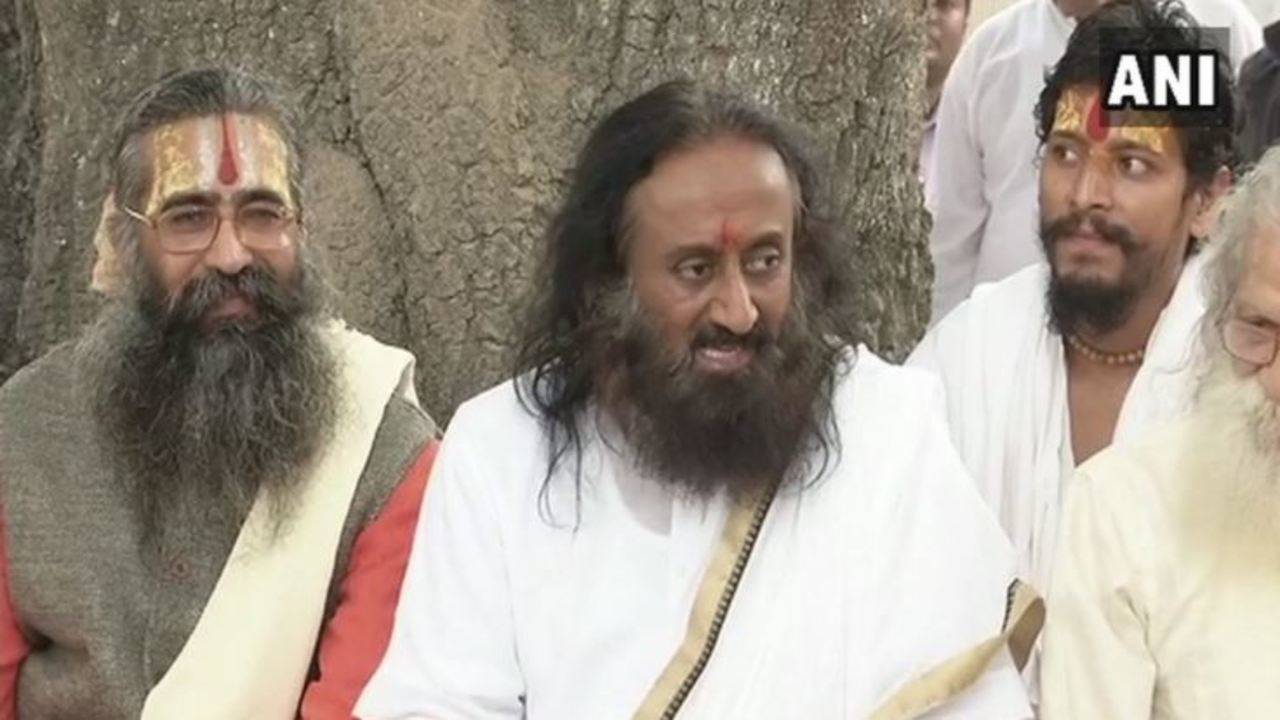 Mithun gets inspired by Sri Sri Ravishankar