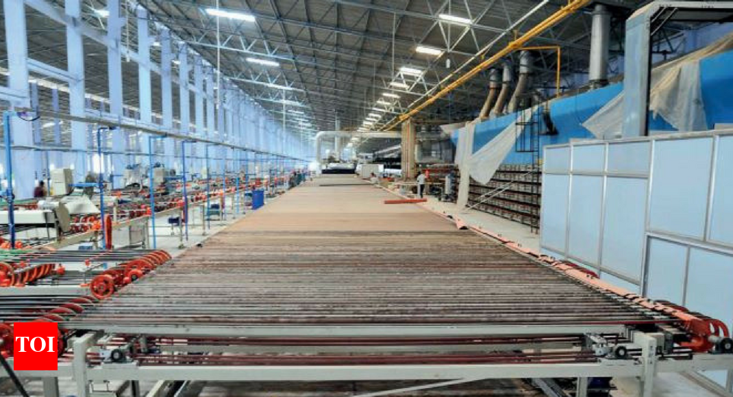 Morbi ceramic tile makers mull a brand’ for exports Ahmedabad