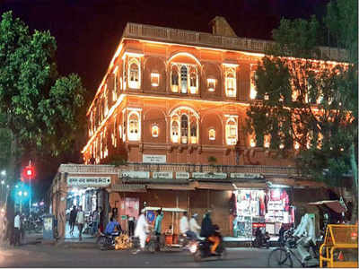 In Walled City, nights get a ‘makeover’ | Jaipur News - Times of India