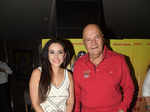 Mansi Dovhal with Prem Chopra