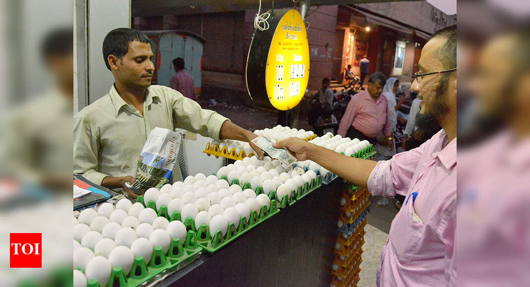 Egg Retail Rates Eggs selling at Rs 5.70 in wholesale markets, but