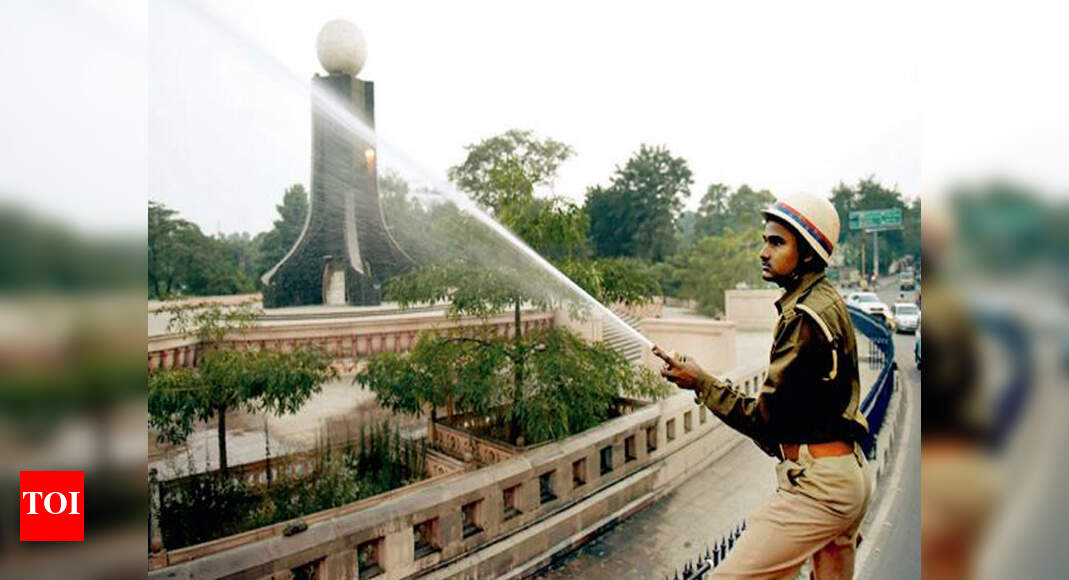 Sprinkling to impact water supply later? Lucknow News Times of India