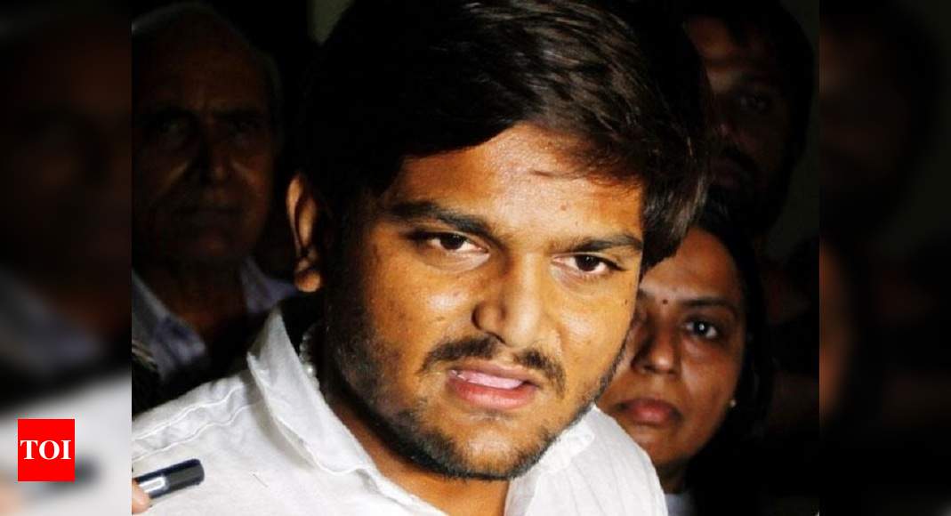 Team Hardik Patel Falling Apart Ahmedabad News Times Of India