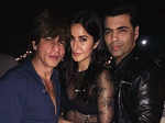 Shah Rukh Khan, Katrina Kaif and Karan Johar