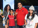 TV actor Ram Kapoor with his family