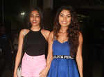 Models Naveli and Lopamudra at Ed Sheeran's concert