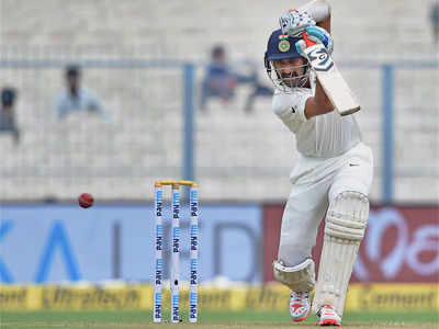 Cheteshwar Pujara third Indian to bat on all five days of a Test