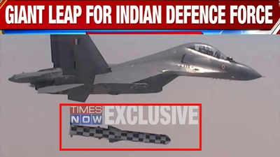 BrahMos missile test-fired from IAF's Sukhoi-30MKI fighter jet