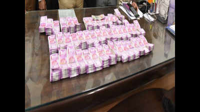 Over Rs 9 lakh seized from Congress worker