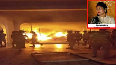 Girl commits suicide, fellow students set college library on fire