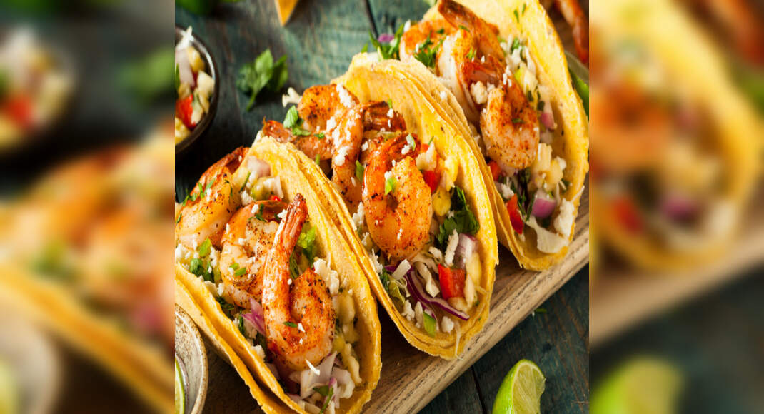 Shrimp Tacos Recipe: How to Make Shrimp Tacos Recipe | Homemade Shrimp Tacos Recipe