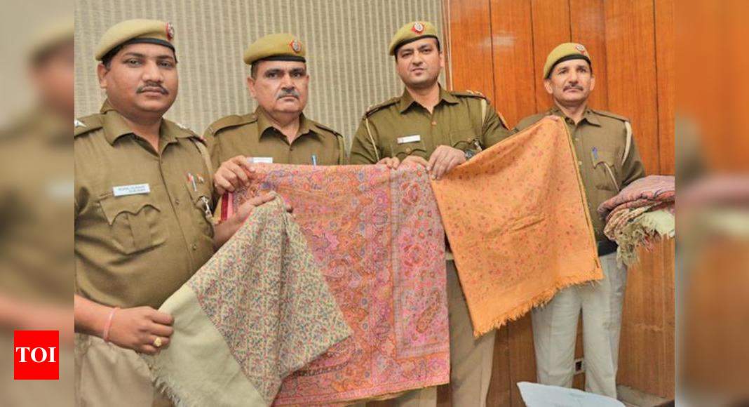 Stolen antique shawls worth Rs 2 crore recovered, two people arrested