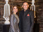 Ajit Agarkar and his wife Fatima Ghadially