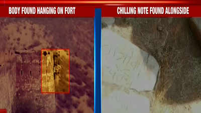 'Padmavati' row: Dead body found hanging at Nahargarh Fort; chilling note found alongside body