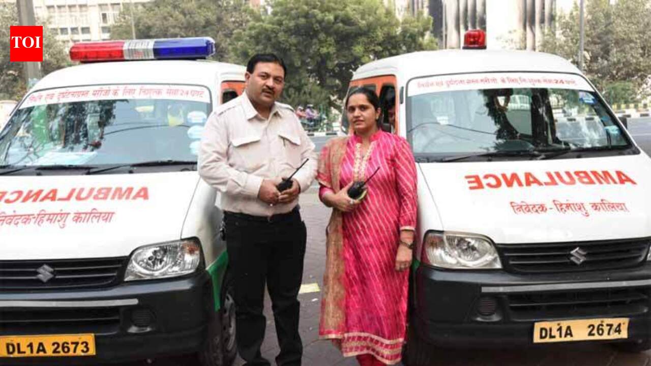 'Ambulance man' and 'first woman ambulance driver' save scores of lives ...