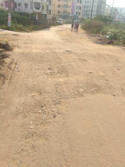 Improper roads - Times of India