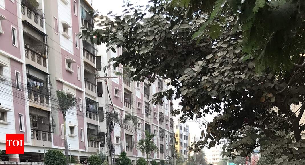 Worst Condition of PJR ENCLAVE Road Times of India