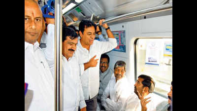 Hyderabad Metro on track: 3-coach rakes to cater to 1,000 riders