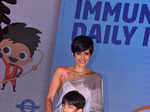 Mandira Bedi and Vir