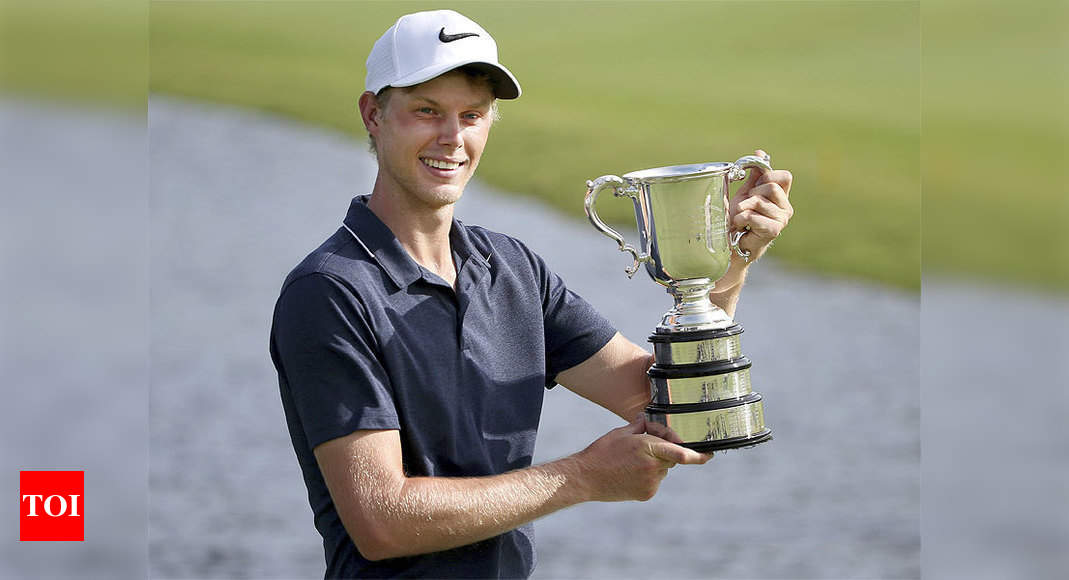 Cameron Davis Wins Australian Open Golf News Times Of India 