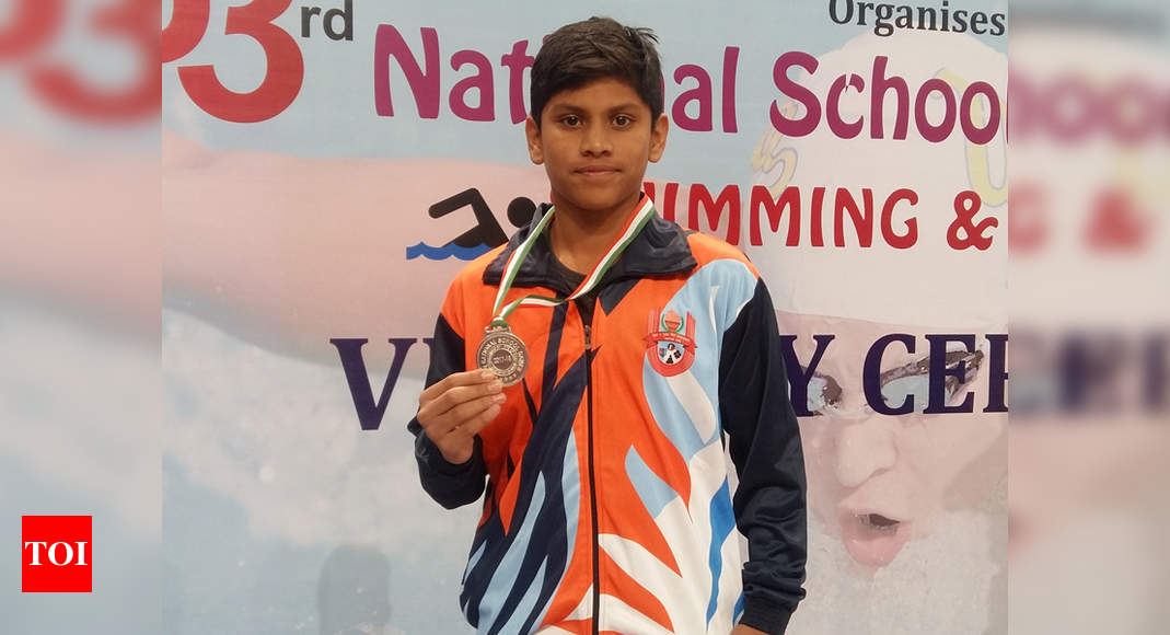 National School Swimming And Diving Championship Nagpur swimmers Dhruv