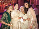 Sushmita Sen, Bina Kak, Amrita Kak and Sagarika Ghatge