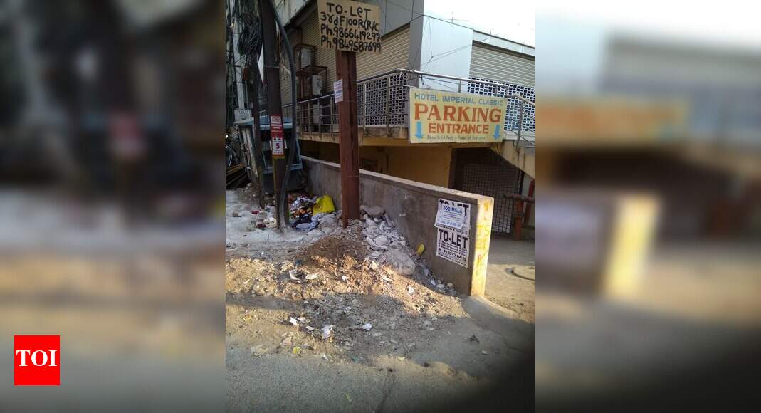 RTC x Roads, near Pista House. Times of India