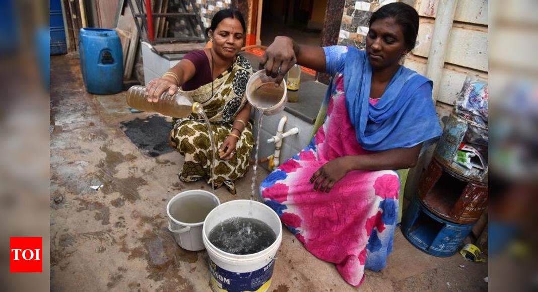 Residents Get Contaminated Water In Taps Fear Spread Of Diseases Hubballi News Times Of India