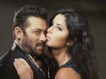 ​ Salman Khan and Katrina Kaif in a shoot