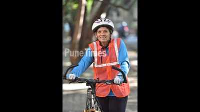 Pune woman to cycle to Kanyakumari to ring in her 70 birthday