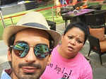 Mohit Sehgal and Bharti Singh