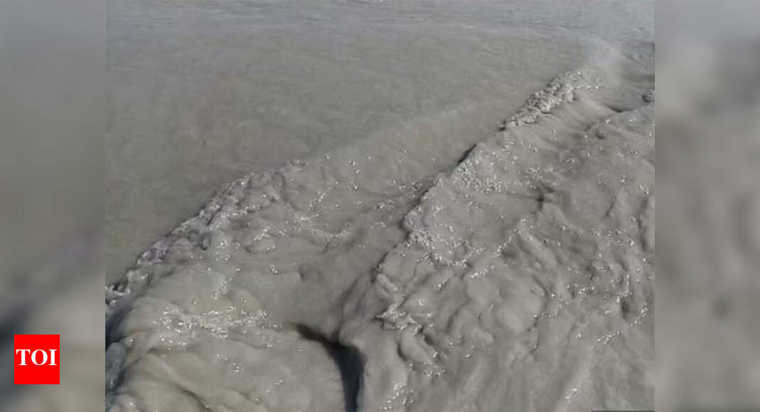 Dark Waters Of The Siang In Arunachal Pradesh High turbidity turning