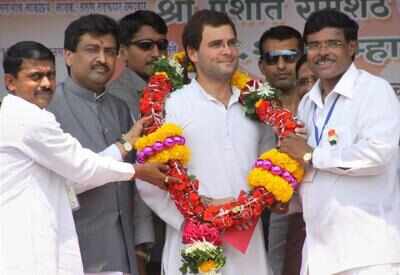Rahul Gandhi files his nomination for the post of Congress President