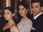 Alia Bhatt, Katrina Kaif, Karan Johar