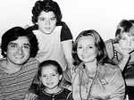 Shashi Kapoor with his family