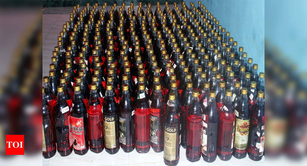 Crackdown On Smuggled Liquor From Arunachal Guwahati News Times Of India