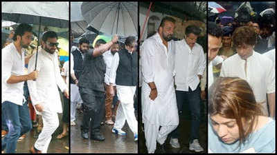 Shashi Kapoor funeral: SRK, Amitabh, Ranbir, Saif and others pay their last respects