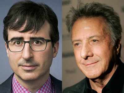 John Oliver, Dustin Hoffman's war of words over sexual harassment claims