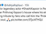Fans tweet for Shashi Kapoor