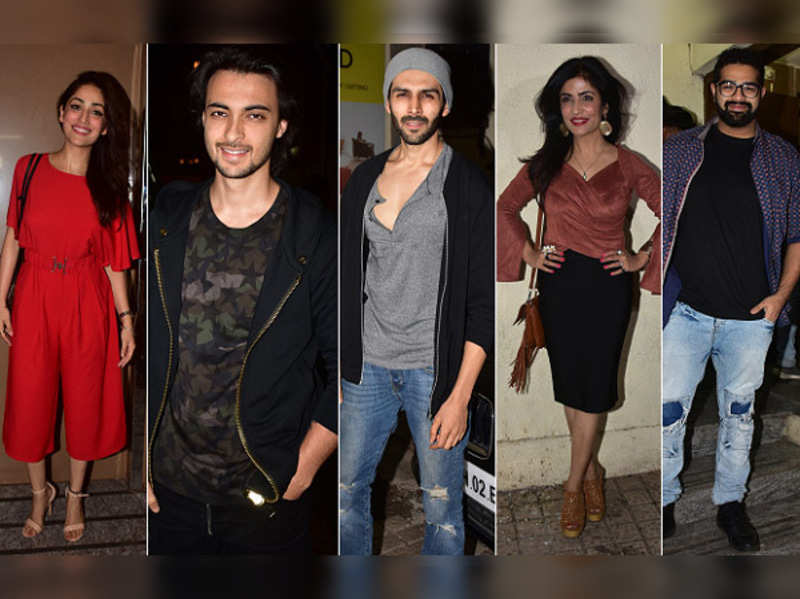 Pics Celebs Snapped At The Special Screening Of Fukrey Returns