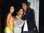 Ahaan Panday, Alanna Pandey with Deanne Pandey